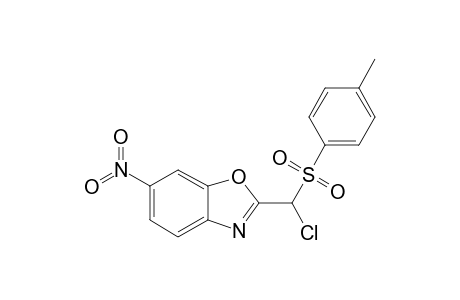 2-[Chloro(4-tolylsulfonyl)methyl]-6-nitrobenzoxazole