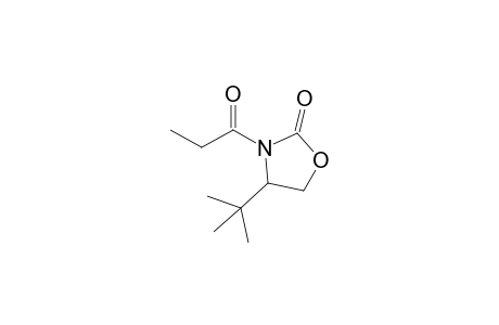 4-t-Butyl-N-(propanoyl)oxazolidinone