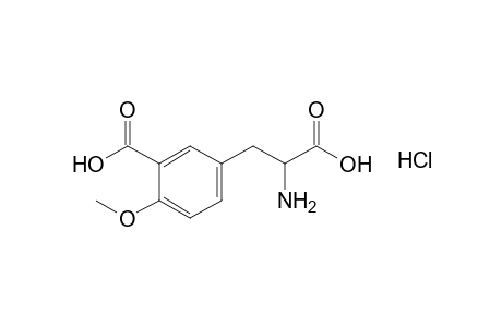α-amino-3-carboxy-4-methoxyhydrocinnamic acid, hydrochloride