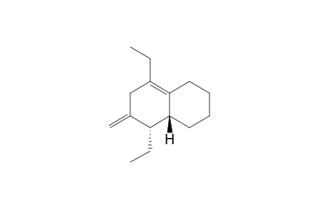(4aR,5S)-5,8-Diethyl-6-methylene-1,2,3,4,4a,5,6,7-octahydro-naphthalene