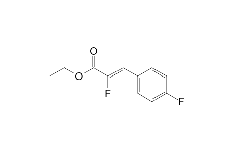 2-fluoro-3-(4-fluorophenyl)acrylic acid ethyl ester