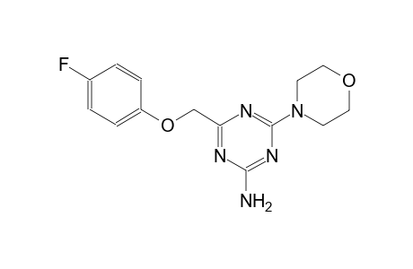 4-[(4-fluoranylphenoxy)methyl]-6-morpholin-4-yl-1,3,5-triazin-2-amine