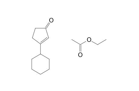 BICYCLO[4.1.]HEPTAN-7-CARBOXYLIC ACID, 1-(1-CYCLOPENTEN-3-ON-1-YL)-, ETHYL ESTER