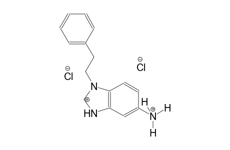 6-ammonio-3-phenethyl-1H-benzo[d]imidazol-3-ium chloride