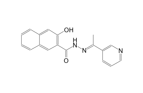 3-hydroxy-N'-[(E)-1-(3-pyridinyl)ethylidene]-2-naphthohydrazide