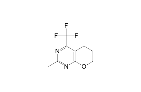 2-methyl-4-(trifluoromethyl)-6,7-dihydro-5H-pyrano[2,3-d]pyrimidine
