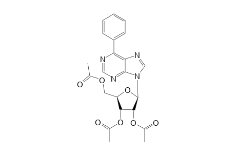 6-Phenyl-9.beta.-(2',3',5'-Tri-O-acetyl)-D-ribofuranosylpurine