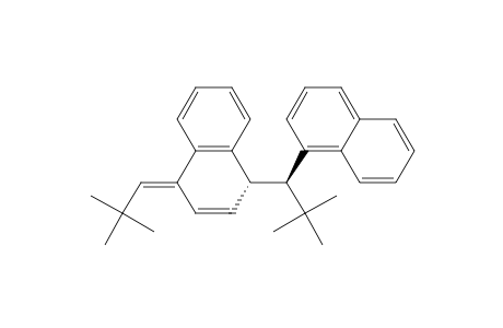 Naphthalene, 1-[2,2-dimethyl-1-(1-naphthalenyl)propyl]-4-(2,2-dimethylpropylidene)-1,4-dihydro-, [R*,S*-(E)]-(.+-.)-