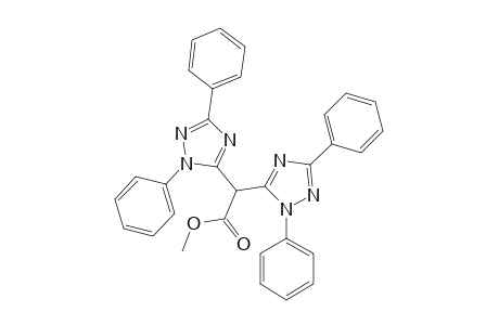 METHYL-2,2-BIS-(2,5-DIPHENYL-1,2,4-TRIAZOL-3-YL)-ACETATE