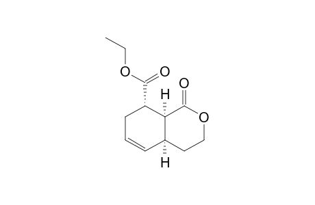 Ethyl (4aS*,8S*,8aS*)-1-oxo-3,4,4a,7,8,8a-hexahydro-1Hisochromene-8-carboxylate