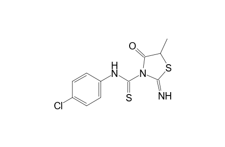 4'-chloro-2-imino-5-methyl-5-oxothio-3-thiazolidinecarboxanilide