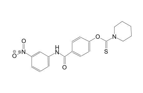 1-piperidinecarbothioic acid, O-[4-[[(3-nitrophenyl)amino]carbonyl]phenyl] ester