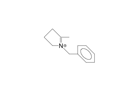 2-Methyl-1-benzyl-1-pyrrolinium cation