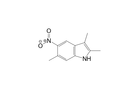 5-Nitro-2,3,6-trimethylindole