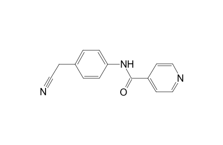 N-[4-(cyanomethyl)phenyl]isonicotinamide