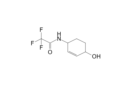 2,2,2-Trifluoro-N-(4-hydroxy-2-cyclohexen-1-yl)acetamide