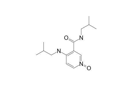 N-(2-METHYLPROPYL)-4-(2-METHYLPROPYLAMINO)-PYRIDINE-3-CARBOXAMIDE-1-OXIDE
