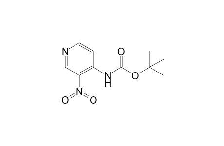 N-(3-nitro-4-pyridinyl)carbamic acid tert-butyl ester