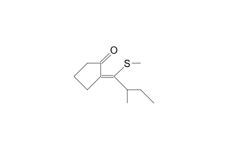 (E)-(2-Methyl-1-methylthio-butylidene)-cyclopentanone