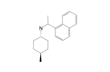 N-[1-(NAPHTHALEN-2-YL)-ETHYL]-4-METHYL-CYCLOHEXANAMINE;TRANS-ISOMER
