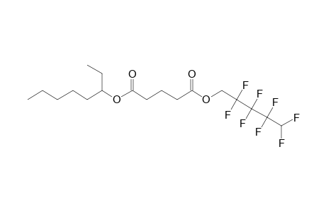 Glutaric acid, 2,2,3,3,4,4,5,5-octafluoropentyl 3-octyl ester