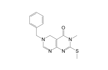 6-Benzyl-3-methyl-2-(methylthio)-5,6-dihydropyrimido[4,5-d]pyrimidin-4(3H)-one