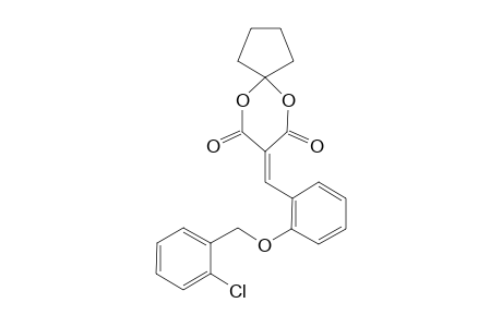 8-[2-(2-chlorobenzyl)oxybenzylidene]-6,10-dioxaspiro[4.5]decane-7,9-quinone