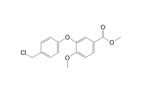 Methyl 3-(4-chloromethylphenoxy)-4-methoxybenzoate