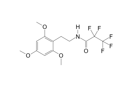 2,2,3,3,3-Pentafluoro-N-[2-(2,4,6-trimethoxyphenyl)ethyl]propanamide