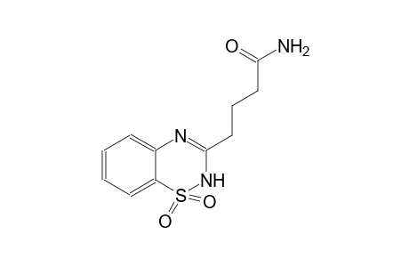4-(1,1-dioxido-2H-1,2,4-benzothiadiazin-3-yl)butanamide