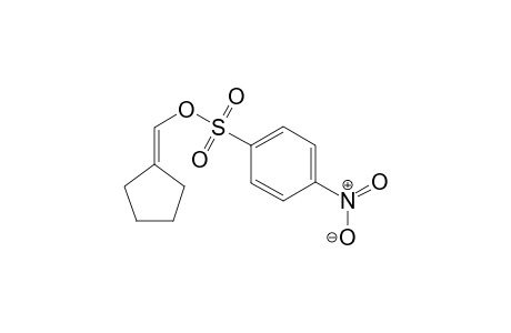 Cyclopentylidenemethyl 4-nitrobenzenesulfonate