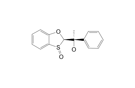 (2R,S(S))-2-[(1R)-1-PHENYL-1-HYDROXYETHYL]-1,3-BEZOXATHIOL-3-(2H)-OXIDE