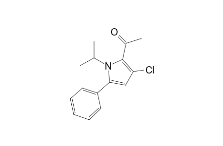 2-Acetyl-3-chloro-1-isopropyl-5-phenylpyrrole