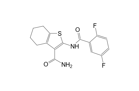 2-[(2,5-difluorobenzoyl)amino]-4,5,6,7-tetrahydro-1-benzothiophene-3-carboxamide