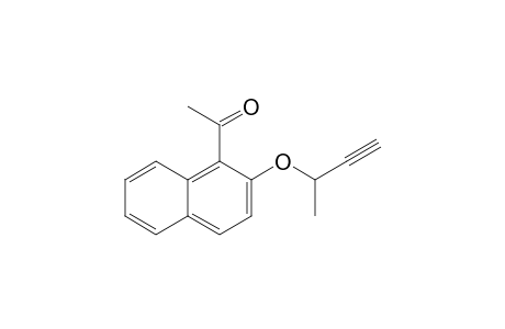 Ethanone, 1-[2-[(1-methyl-2-propynyl)oxy]-1-naphthalenyl]-
