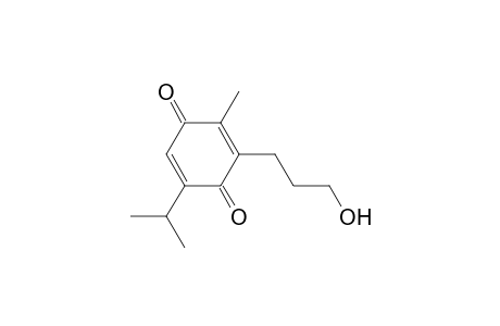 3-(3-Hydroxypropyl)-2-methyl-5-(1-methylethyl)-cyclohexa-2,5-diene-1,4-dione