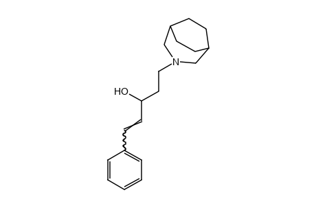 alpha-STYRYL-3-AZABICYCLO[3.2.2]NONANE-3-PROPRANOL