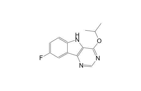 8-fluoro-4-isopropoxy-5H-pyrimido[5,4-b]indole