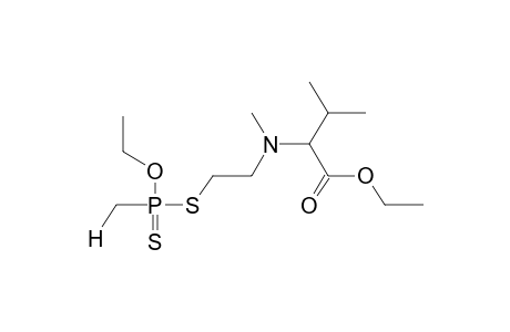 O-ETHYL-S-{2-[N-METHYL-N-(1-ETHOXYCARBONYL-2-METHYLPROPYL)AMINO]ETHYL}METHYLDITHIOPHOSPHONATE