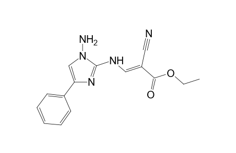 Ethyl [4'-phenyl-1'-aminoimidazol-2'-yl)aminomethylene]-cyanoacetate