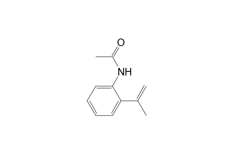 Acetamide, N-[2-(1-methylethenyl)phenyl]-