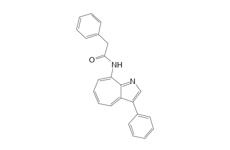 8-Phenylacetylamino-3-phenyl-1-azaazulene