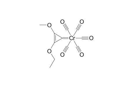 PENTACARBONYL-(2-ETHOXY-3-METHOXYCYCLOPROPENYLIDENE)-CHROMIUM-(0)