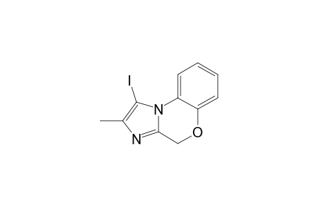 1-IODO-2-METHYL-4H-IMIDAZO-[2,1-C]-[1,4]-BENZOXAZINE