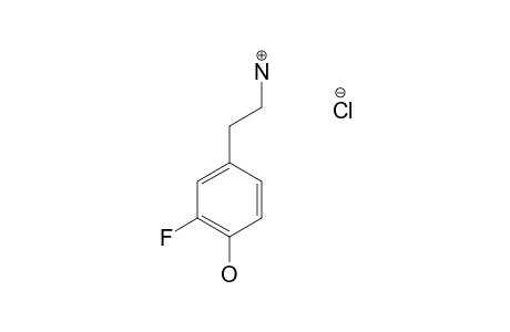 3-FLUOROTYRAMINE-HYDROCHLORIDE