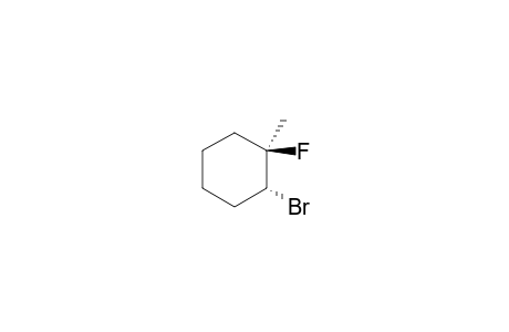 trans-2-Bromo-1-fluoro-1-methylcyclohexane