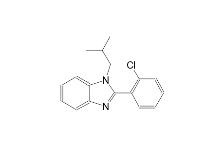 1H-benzimidazole, 2-(2-chlorophenyl)-1-(2-methylpropyl)-