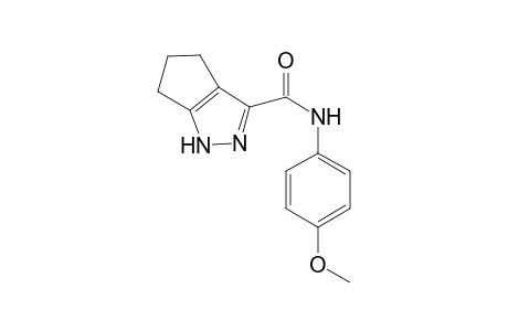 Cyclopenta[c]pyrazole-3-carboxamide, 1,4,5,6-tetrahydro-N-(4-methoxyphenyl)-