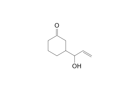 3-(1-Hydroxyprop-2-enyl)cyclohexanone