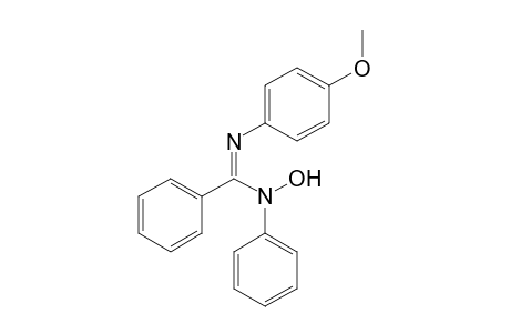 N-HYDROXY-N'-(p-METHOXYPHENYL)-N-PHENYLBENZAMIDINE